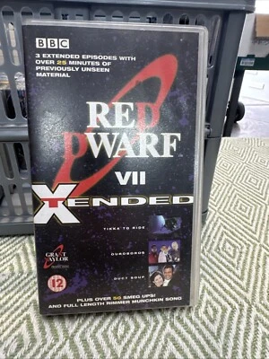 Red Dwarf VII -XTENDED - (PAL VHS) Video Tape, 3 extended episodes  & more - Image 1 of 2