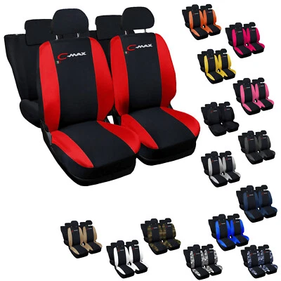 COPRISEDILI AUTO COMPATIBILI CON C-MAX MADE IN ITALY SET COMPLETO VARI COLORI - Immagine 1 di 4