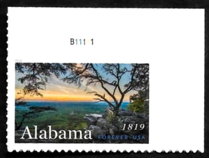 ALABAMA STATEHOOD #5360 US 1819-2019 - 200 YEARS COMMEMORATIVE FOREVER PN# STAMP - Picture 1 of 2