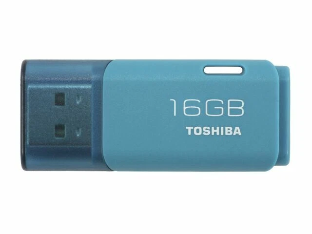 Toshiba TransMemory U202 Flash Drive - Aqua - Image 1 of 1