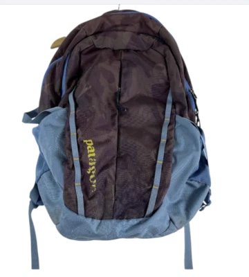 Patagonia Backpack Blue 2 Pockets Hiking Camping Outdoor - Image 1 of 4