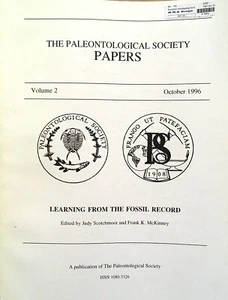 Learning from the Fossil Record (Paleontological Society Papers, V02, 1996) - Picture 1 of 4