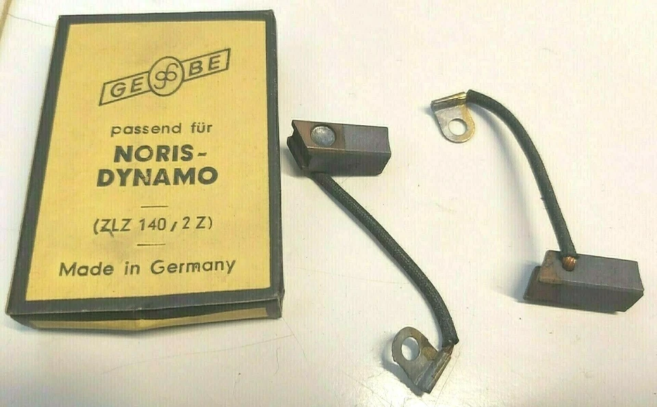 Alternador Noris original juego de carbón, BMW R26, 1955-1960, stock antiguo Foto 1 de 1