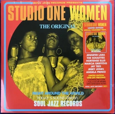 Studio One Women 2 x LP Soul Jazz Records COLORED Vinyl Reggae Record Rocksteady - Image 1 of 2