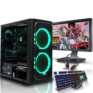 Gaming Computer PC Bundle Desktop Intel Core i7 16GB 1TB HDD 2GB GT730 Windows10