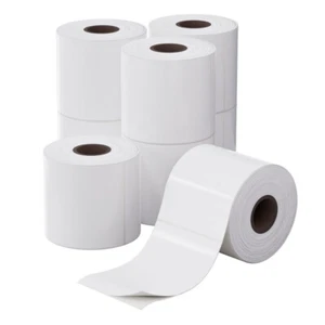 8 Rolls Direct Thermal Labels Paper Printer Paper Barcode Shipping Stickers - Picture 1 of 5