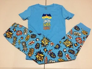 NWT Gymboree Boy Gymmies Dad's Super Hero Pajama Set 2T,3 - Picture 1 of 1