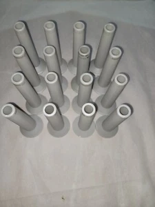 Bobinas de cono de plástico vacío 4 hilos artesanías 16 piezas embudo ángeles de Navidad - Imagen 1 de 5