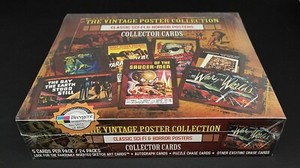 New Classic Sci-Fi Horror Vintage Poster Collection Collector Cards Box Breygent