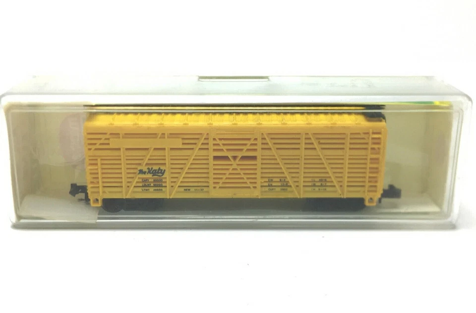 Model Power N Scale The Katy 40' Cattle car #3553 - Image 1 of 4