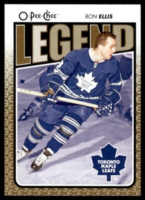 2009-10 O PEE CHEE LEGEND Ron Ellis Toronto Maple Leafs #573 R113 - Image 1 of 2