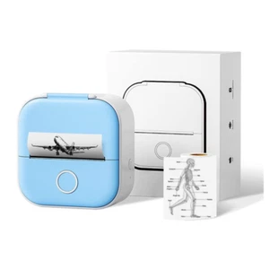 Phomemo T02 Mini Handy Drucker - Bluetooth für Smartphone - tragbarer Fotodrucke - Photo 1/7