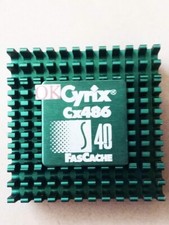 Cyrix Cx486S-40 FasCache Green Heatsink