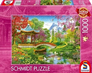 NEW Schmidt Jigsaw Puzzle 1000 Pieces 59786 Japanese Garden Dominic Davison - Picture 1 of 2