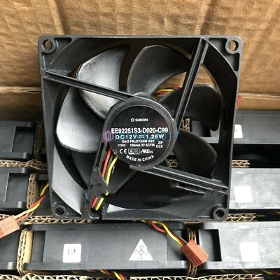 SUNON EE92251S3-D020-C99 90*90*25MM 12V 1.26W 3Pin Cooling Fan - Image 1 of 3