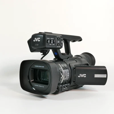 JVC GY-HM150E Professional HD Camcorder Video Camera HDMI out Bundle - VGC! - Image 1 of 4
