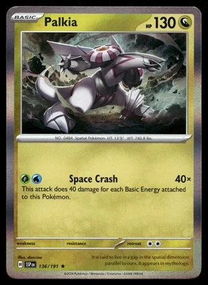 Palkia 136/191 SV08: Surging Sparks - Image 1 of 2