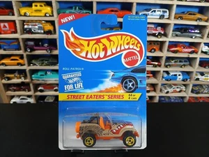 Jeep Hot Wheels 1995 vintage Street Eaters Roll Patrol - Imagen 1 de 3