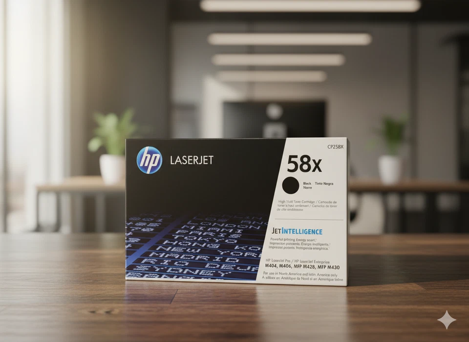 HP 58X (CF258X) Black High Yield Toner Cartridge For HP LaserJet