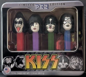 Kiss PEZ Spender 2012 Limited Edition Sammlerdose offen unbenutzt ohne Süßigkeiten - Bild 1 von 17