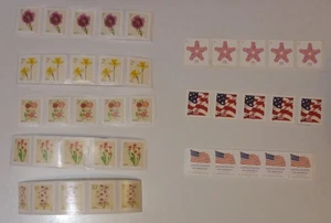 USA coil strips mNH collection 40 stamps 8 plates 2026 Scott $27.75 - Picture 1 of 1