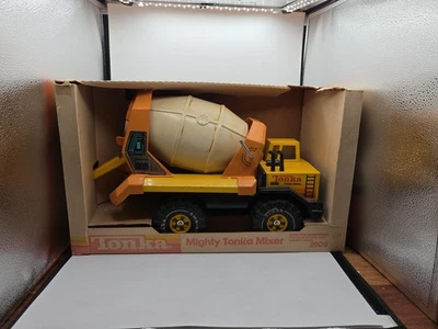 1983 VINTAGE Tonka Turbo-Diesel Mighty Cement Mixer No.3905 NEW IN ORIG BOX RARE - Image 1 of 4