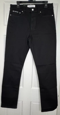 Calvin Klein Men's 32W x 34L CK Classic Black Jeans Straight Leg New with Tags - Image 1 of 4