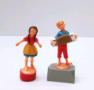 Magneto Western Germany Magic Musician Vintage 1960 Novelty Plastic Toys - Picture 1 of 4