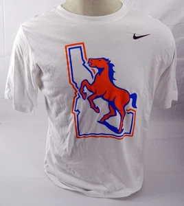 Boise State Broncos Team Issued weißes Kurzarmshirt Gr. XXL - Bild 1 von 3