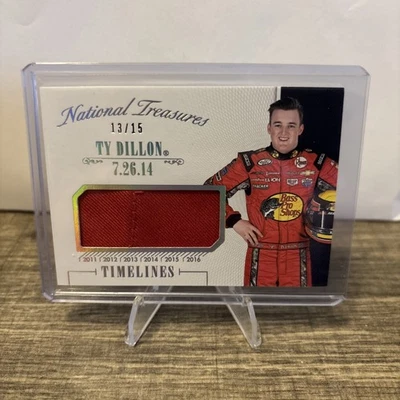 National Treasures Ty Dillon NASCAR 2016 Timelines/15 Race usado Foto 1 de 2