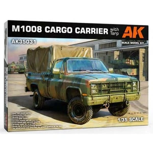 AK Interactive 35031 M1008 Troop Carrier w/Tarp 1:35 Model Kit - Picture 1 of 3
