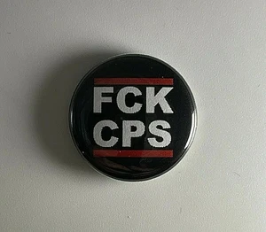 FCK CPS ACAB 1312 F*ck 12 Anti Fascist 1" Button A015B Badge Pin - Picture 1 of 2