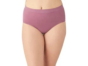WACOAL 838175 B SMOOTH BRIEF SEAMLESS ~ DUSKY ORCHID ~ SMALL ~ NWT $15 - Picture 1 of 4