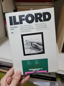 Ilford Multigrade FB Classic, Enlarging Paper 5x7", 100 Sheets, Glossy - Picture 1 of 1