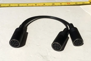Commodore Serial IEC Y-CABLE SPLITTER Ultimate SD2IEC Disk drive FFF - Bild 1 von 2
