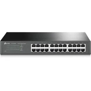 24 Port Gigabit Ethernet Switch 10 100 1000Mbps Fanless Plug and Play Network... - Picture 1 of 6