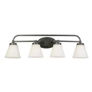 Eglo Mayview 4-Light Graphite Bath Light - Picture 1 of 9