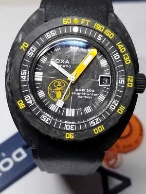 Doxa Sub300 Carbon Aqua Lung Sharkhunter Diver Limited Edition - Image 1 of 4
