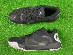 SZ 10.5 Under Armour UA Spawn 2 Anatomix Basketball Shoes Black Grey 3022626-001 - Picture 1 of 7