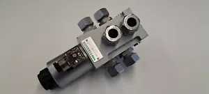 Hydraulikventil Umschaltventil 6/2-Wegeventil 90L/min 12V inkl. Stecker 6x GE18L - Bild 1 von 2