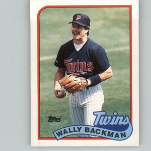1989 Topps Traded Wally Backman Minnesota Twins #5T