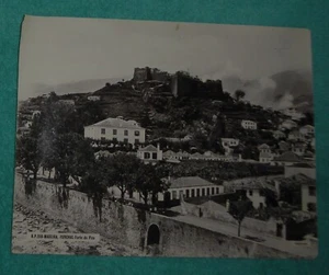 Foto vintage en blanco y negro de Maderia Funchal Forte de Pico - Imagen 1 de 2