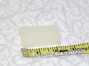 Vintage Tupperware Gadgets NEW Clear Tooth Brush Cover Holder Travel Camping - Picture 1 of 2