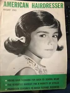 vintage American Hairdresser Magazine August 1963 - Picture 1 of 13