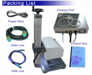 110 V Pneumatische Markierung Graviermaschine Punkt Peen Markierung USB Metallgraveur - Bild 1 von 18