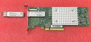 HPE Qlogic QLE2690-HP 1-port 16Gb FC HBA Host Bus Adapter /w SFP - SN1100Q - Picture 1 of 4