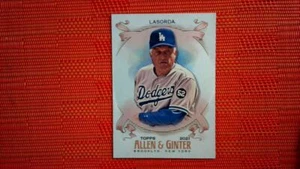 2021 Topps Allen & Ginter Hot Box Silver Foil SP #303 Tommy Lasorda - Picture 1 of 2