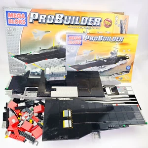 Mega Bloks Pro Builder 9795 Uss Nimitz Master Series vintage INCOMPLETE - Picture 1 of 12