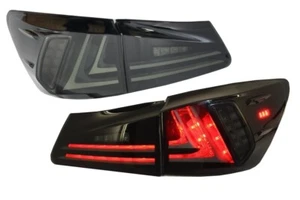 Luces traseras LED completas para LEXUS IS XE20 06-12 barra de luz lifting facial nuevo XE30 humo - Imagen 1 de 12