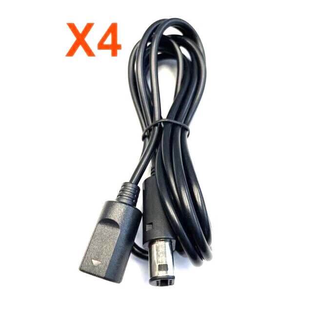 4X Controller Extension Cables For GameCube And Wii Controller 6ft - Image 1 of 1